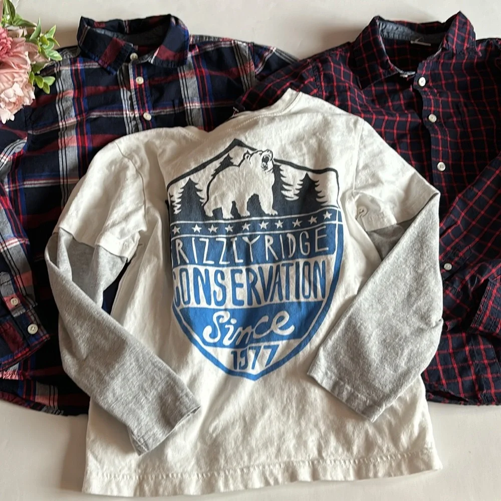 Gymboree Boys Shirts  Size 10/12 Gymboree Boys plaid Button Down Shirts Size 10